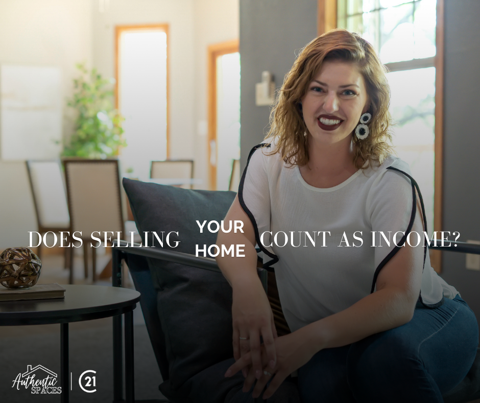 Does selling your home count as income